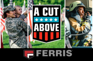 Read more about the article A CUT ABOVE MILITARY & FIRST RESPONDER REBATE – Commercial Lawn Mowers