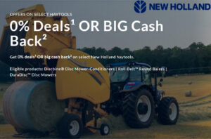 Read more about the article 0% Deals¹ OR BIG Cash Back² – Agricultural Balers