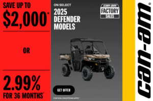 Read more about the article 2025 Defender family offers – Side x Side